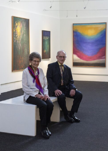 Obras de fundador PUCP Adolfo Winternitz se exponen en la beneficencia de Lima