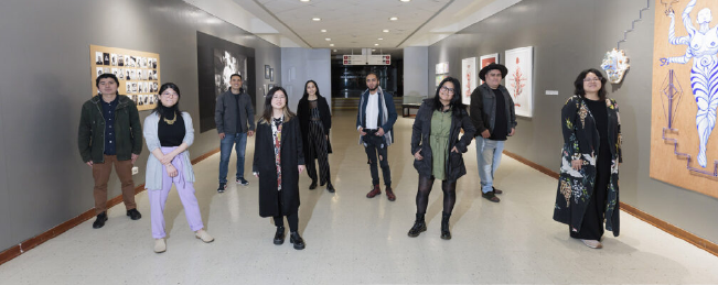 Egresados PUCP participan en el VI salón de arte joven nikkei