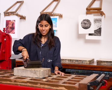 Formación Académica PUCP en Grabado