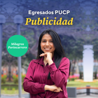 Testimonio de egresada Milagros Portocarrero Publicidad