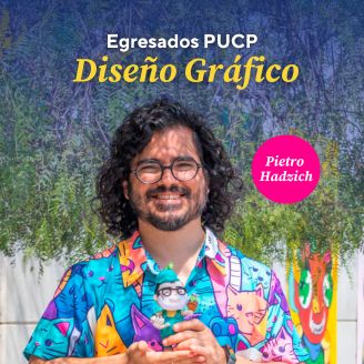 Pietro Hadzich, egresado de Diseño Gráfico 