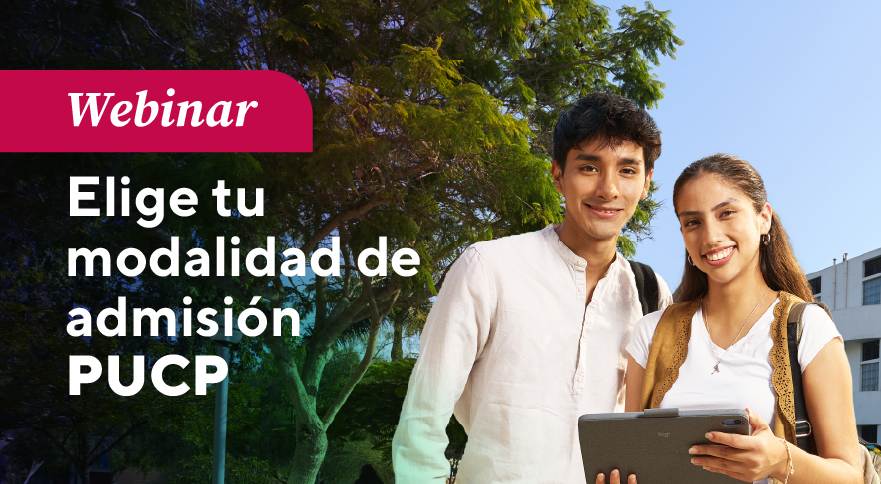 Elige tu modalidad de admisión PUCP